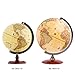 EXERZ 25 Globo Antiguo con Base de Madera - en Inglés -...