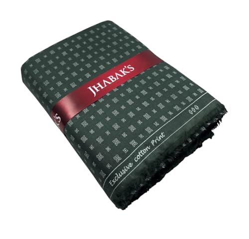 Image of JHABAK'S Unstitched 100% Pure Cotton Shirt Fabric for Men - Shirt Fabric & Kurta Material