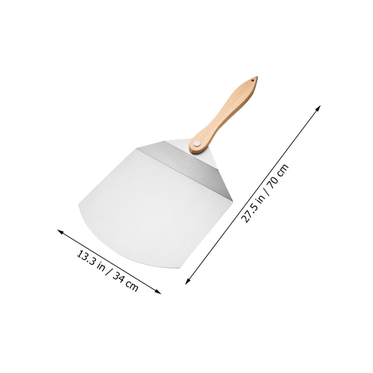 Pala de Transferencia para Pasteles de Acero Inoxidable Plegable