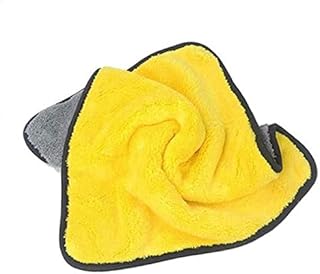 one year warranty_Microfiber Cleaning Cloths Car Detailing Towel Lint Free Dual Layer Absorbent Silk Edging Car Wash Waxing Polishing Drying Towel23407