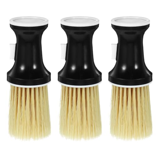 VICASKY Hair Cutting Cleaning Brush Professional Shaving Brush Barber for Salon and Home Use