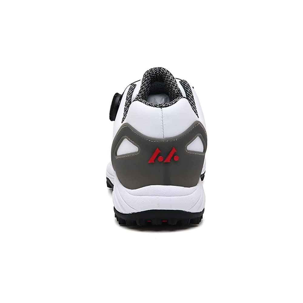 Scarpe da Golf da Uomo Scarpe da Golf da Golf Scarpe da Golf in Pelle da Uomo Scarpe da Uomo Antiscivolo Comfort Traspirante Design con Fibbia Girevole