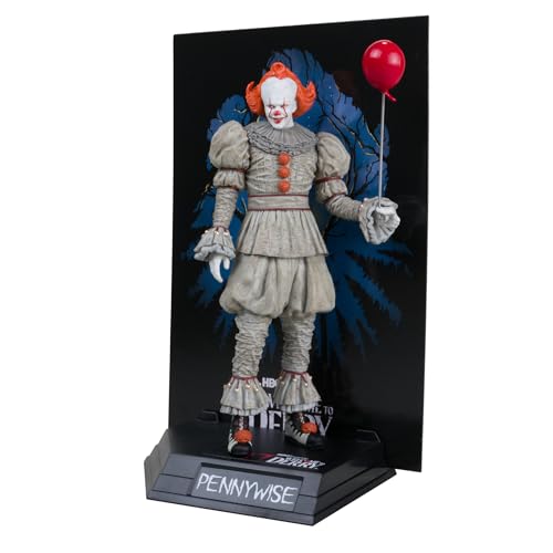 McFarlane Toys - Pennywise (Welcome to Derry) Figura de 20,5 cm etiqueta dourada