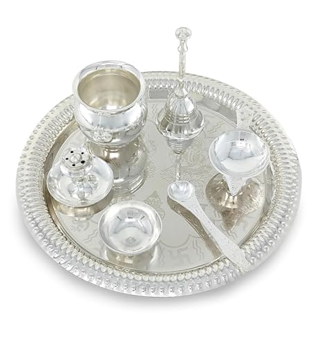 Pooja Thali Set para casa y oficina que transforma la energía de sus altares 3