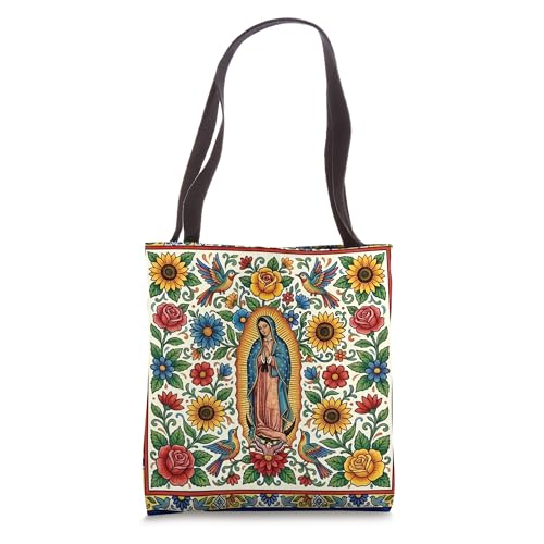 Bolso Tote Cruz Nuestra Señora de Guadalupe miniatura 1