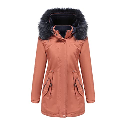 Winter Jackets for Women, petticoats womens clothes jean jacket red hoodie tunic tops to wear with leggings womens winter coats with fur hood