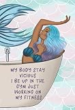 Mini Fitness Workout Tracker – The Sassy Hip/Hop Version - Working On My Fitness - African-American Woman - Exercise tracker - Workout/Journal Log (Mini Fitness Journal – The Sassy Hip/Hop Edition)