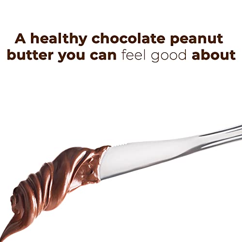 Betty Lou's 100% Organic Chocolate Peanut Butter Powder | Gluten Free, Vegan, Low Calorie, All Natural, High Protein | Deliciously Healthy Nut Butter | Just Add Water (6.35 Oz) - Thumbnail 7