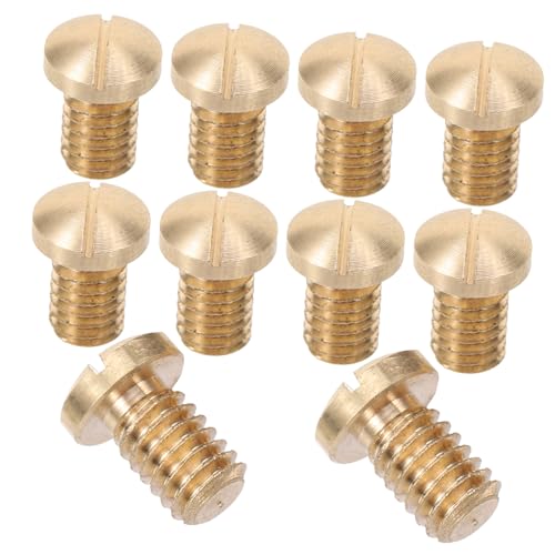 BESPORTBLE 10Pcs Saxophone Repair Screws for Alto Tenor Soprano Durable Accessories for Woodwind Instrument Maintenance Easy Installation Replacement Secure Connection