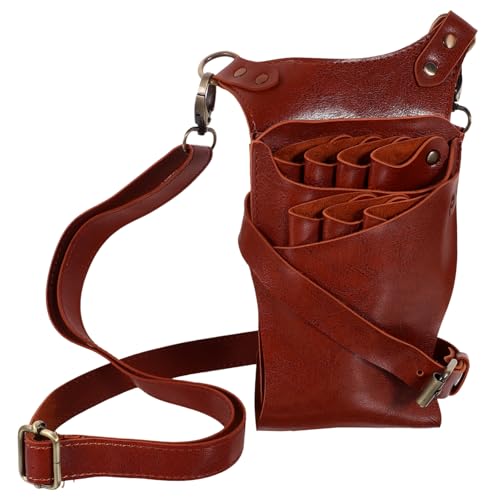 TOVINANNA Hairdressing Scissors Kit Bag Barber Comb Pouch Scissors Pocket Adjustable Belt for Styling Tools
