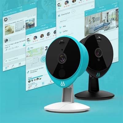 Social & Security Home Camera System for Long-Distance Families and Elderly Caregiving