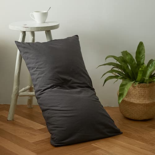 Otob Jersey Duvet Cover Cotton Kids Boys Girls 1 Jersey Comforter Cover And 2 Pillowcases Ultra Soft 3 Piece Aesthetic Boho Bedding Set Simple Japanese Jersey Knit Duvet Cover Set Dark Grey,Twin #TOP5