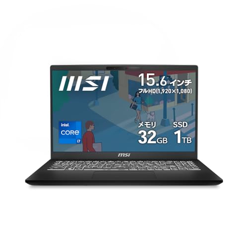 Amazon.co.jp: 【Core i7搭載・ハイパワー大画面】MSIビジネスノートPC 