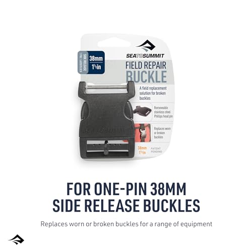 Image of Sea to Summit Field Repair Buckle - Side Release, 1 Pin, 3-pack, 38mm / 1 1 /2in