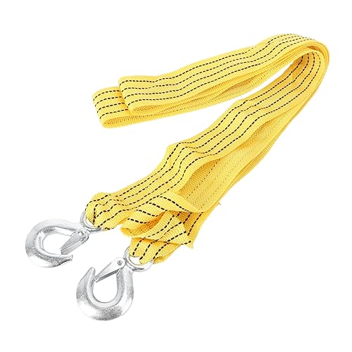 UKCOCO Cinta de Remolque de Nylon Resistente con Reflectante para Coche Cuerda de Emergencia de Metros y Toneladas para Remolque Seguro Nocturno Color Aleatorio Color Aleatorio