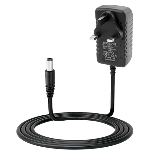 DC 5V 1A Power Supply Adapter Universal AC 100-240V 50 60Hz to DC 5V Switching Converter Plug 5.5mm x 2.5mm for LED Strip Lights, CCTV Cameras, Routers, Speakers, Small Electronics 1M Cable