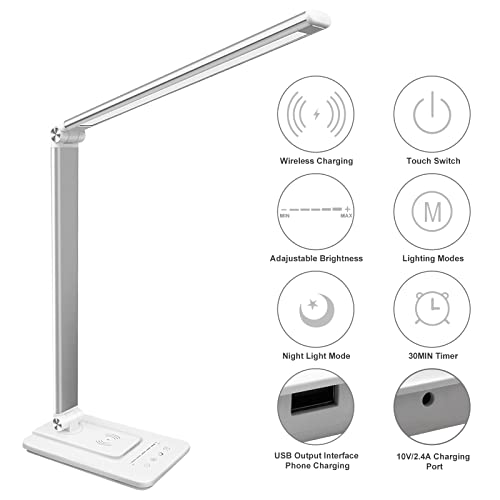 LED Lampada Scrivania,10W Ufficio Lampade da
