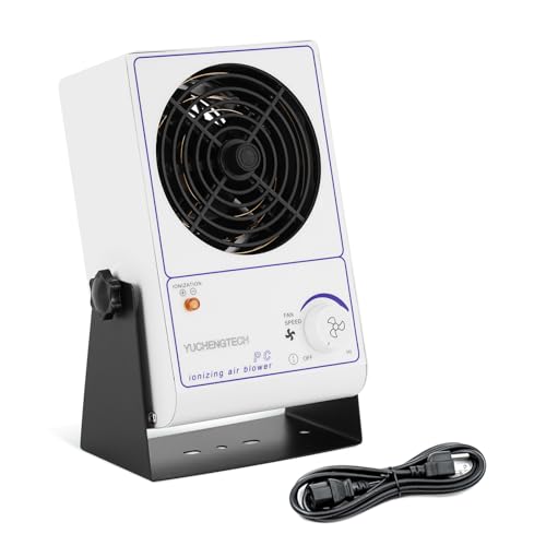 YUCHENGTECH Ionizing Air Blower Static Eliminator Fan Desktop Ionizer Air Blower...