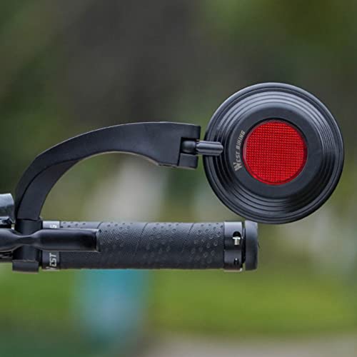 CLISPEED End Bike Bike Mirror Ajustável Mirrors Retrovisor Retrovisor Espelho para Mountain Bike Roa