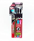 oferta 2 x 1 medios, cada paquete contener total 3 cepillo de dientes como 2 + 1 = 3 cepillo de dientes