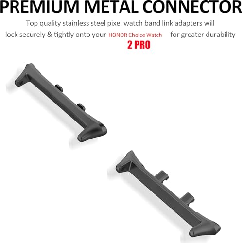 Conector de acero inoxidable de 22mm para HONOR CHOICE Watch 2 Pro 3