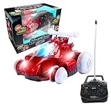 Mindscope Red Hoverquad Radio Control Stunt Action Light Up LED Vehicle 27 MHz
