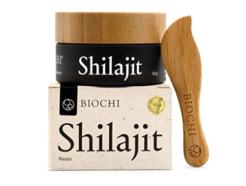 Shilajit resina natural pura del Himalaya para aumentar la energía y vitalidad diaria