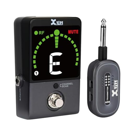 XVIVE P58-5.8GHZ - Sistema inalámbrico de pedal de guitarra digital