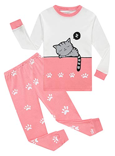 Image of KikizYe Little Big Boys Long Sleeve Pajama Sets 100% Cotton Pjs