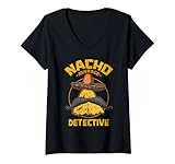 Photo Gallery donna nacho media detective divertente investigatore cinco de mayo maglietta con collo a v Photo Gallery donna nacho media detective divertente investigatore cinco de mayo maglietta con collo a v
