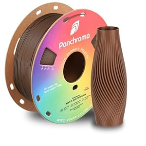 Polymaker Panchroma PLA Filament, Matte Earth Brown 1.75mm 3D Printing Filament, 3D Printer PLA Filament, Fit Most FDM 3D Printers, 1kg Spool (2.2lbs)