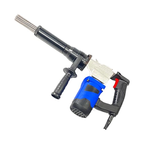 VNATWGOO Scrostatore Elettrico Ad Aghi Portatile da 1100 W, Pistola Disincrostante Industriale, Strumento per La Rimozione della Ruggine Ad Aghi, Pulitore per Scorie di Saldatura,110V