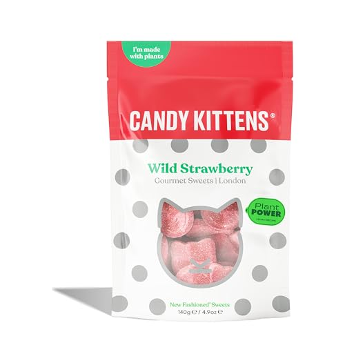 CANDY KITTENS Wild Strawberry Sweets, 140 GR miniatura 1