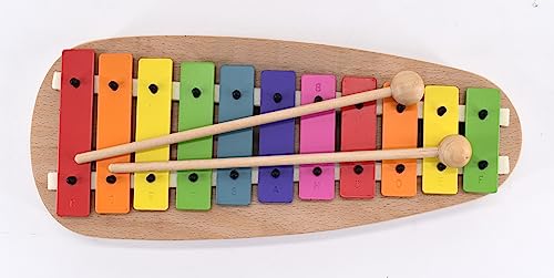 Voggenreiter Voggy’s großes Glockenspiel – Tonumfang: C3-F4 Zusatztöne F# und B die ideale Wahl für die musikalische Früherziehung! Jede Klangplatte ist gestimmt!