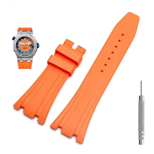 Bracelet de montre caoutchouc 27 mm idéal pour le sport et le quotidien AP