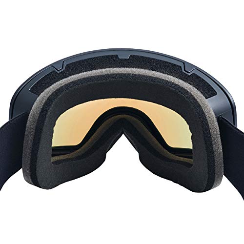 Black Crevice Occhiali da sci – Schladming – Doppia lente con rivestimento anti-appannamento, protezione UV400 - Image 9