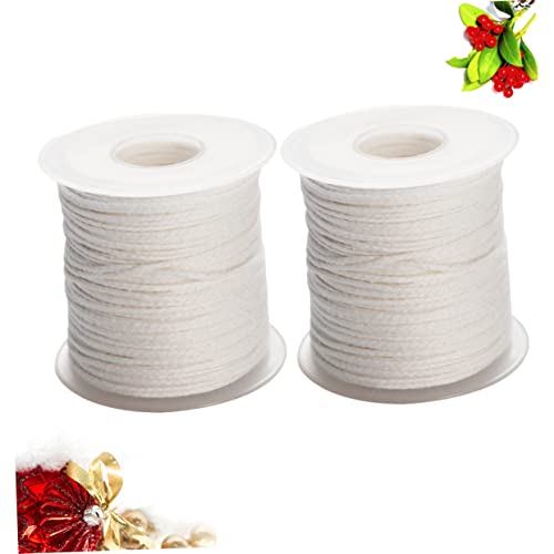 Angoily 2rolls Mecha Trenzada para Velas de Algodón miniatura 4