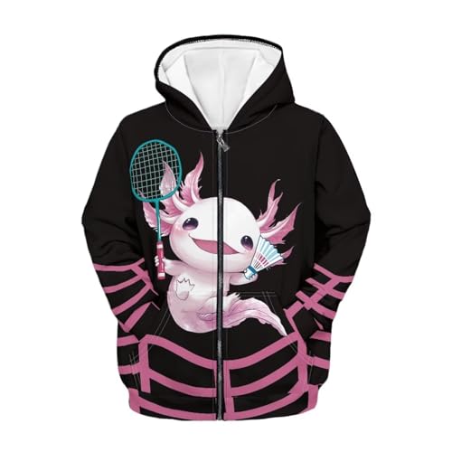 DISNIMO Long Sleeve Hooded Pullover Coat Zip Up Hoodie Sweatshirts with Pockets3