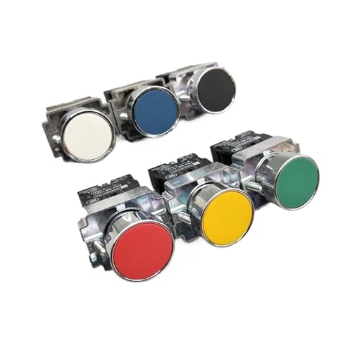 Interrupteur bouton-poussoir momentané 22mm 10A XB2-BA31 vert