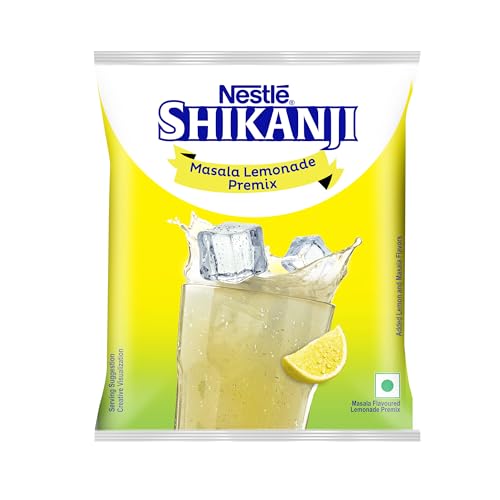 Image of Nestle Shikanji Masala Lemon & Masala Flavours Premix, 500g Pouch | Made With Added Lemon & Masala Flavours for a Refreshing Shikanji