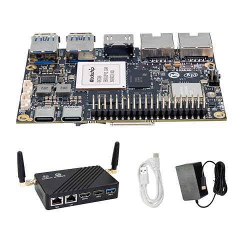 youyeetoo Banana Pi BPI-M7 Single Board Computer, RK3588 SBC, 8/16/32GB RAM, 6 Tops NPU, 8K Video, Dual 2.5G Ethernet, WiFi 6, BT5.2, PI-co ITX, Support Android Linux (8+64GB Metal Case Kit) youyeetoo Banana Pi BPI-M7 Single Board Computer, RK3588 SBC, 8/16/32GB RAM, 6 Tops NPU, 8K Video, Dual 2.5G Ethernet, WiFi 6, BT5.2, PI-co ITX, Support Android Linux (8+64GB Metal Case Kit)