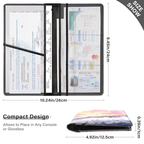 Organizador para carros piel slim miniatura 3