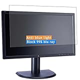 Vaxson 2-Pack Anti Blue Light Screen Protector, compatible with Lenovo LT2013p 60A0MAR1US 19.5' Monitor TPU Film Protectors Sticker [ Not Tempered Glass ]