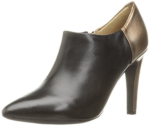 Geox D CAROLINE A Zapatos De Tacón Mujer, Negro (Black/Lt Bronzec9261), 36 EU Geox D CAROLINE A Zapatos De Tacón Mujer, Negro (Black/Lt Bronzec9261), 36 EU