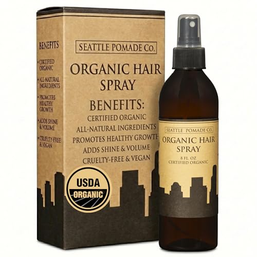 Seattle Pomade Co. Certified Organic Hair Spray made with...