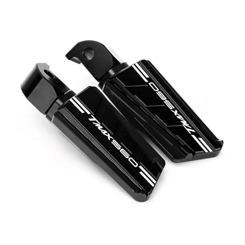 Repose-Pieds Arrière TMAX 560 Aluminium CNC : Sécurisez les Appuis de votre Passager sous la Pluie