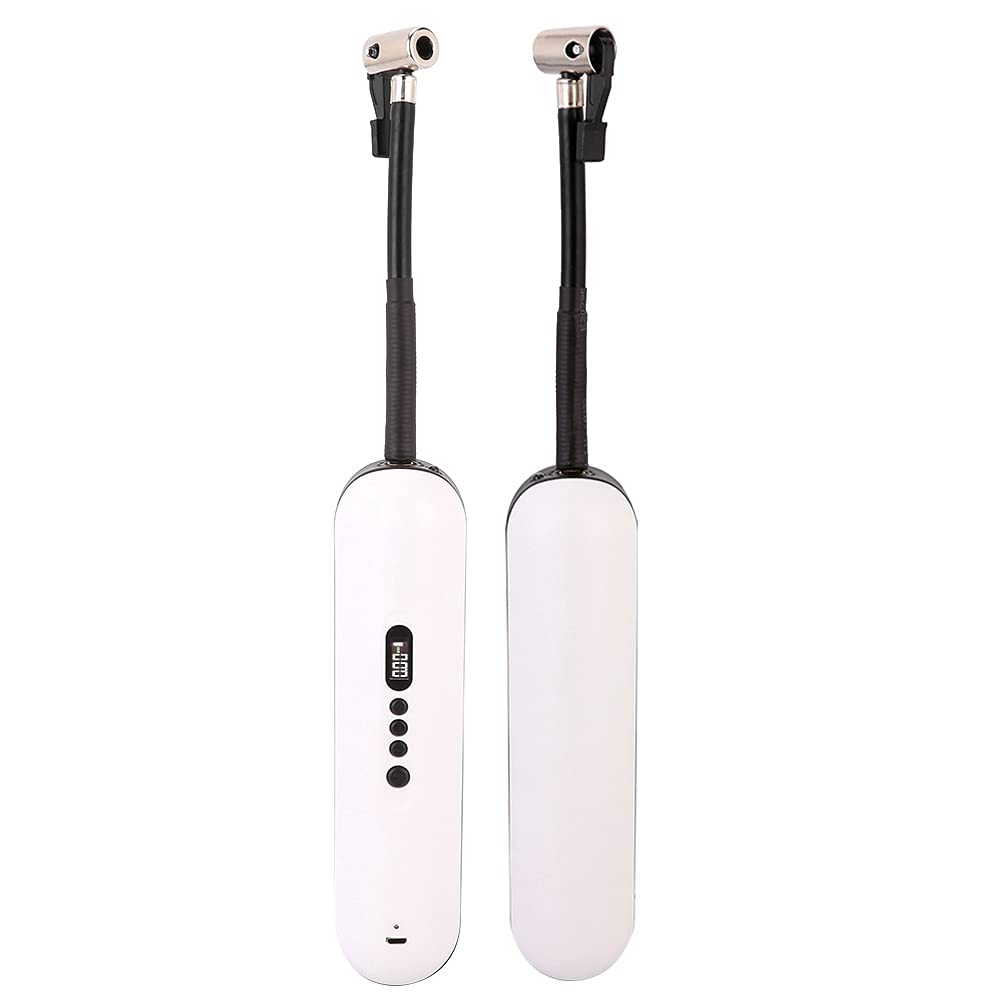 Gonfiatore Pneumatici Portatile, Mini Compressore e Pompa Aria Elettrica 12V con Ricarica USB, per Gonfiaggio di Pneumatici Auto, Moto, Biciclette e Palloni durante i Viaggi