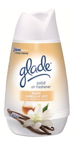 Glade Solid Air Freshener, Pure Vanilla Joy, 6-Ounce (Pack of 6)