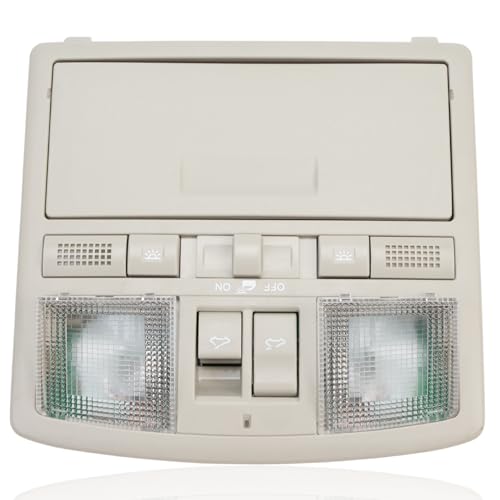 Overhead Console Reading Light for Mazda 6 2009-2011, CX-9 2010-2015, Sunroof Switch Console Replace GS4C-69-970D-30, GS4C69970D75