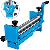 【LANGLEBIGKEIT & HOHE KAPAZITÄT】- Rollen aus präzisionsgeschliffenem Stahl bieten Festigkeit und Stabilität beim Verformen des Blechs. Es ist für die Metallumformung auf Metallplatten mit einer Breite von bis zu 320 mm und einer Dicke von 2,5 mm vorgesehen.